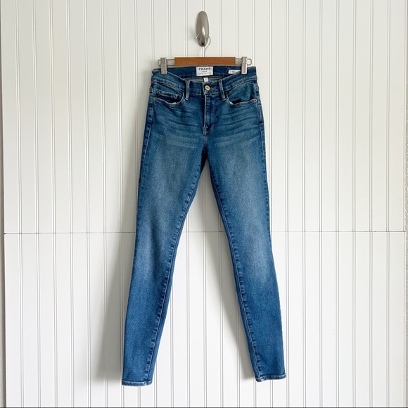 Frame Size 26 Le Skinny de Jeanne Jeans - Picture 2 of 5